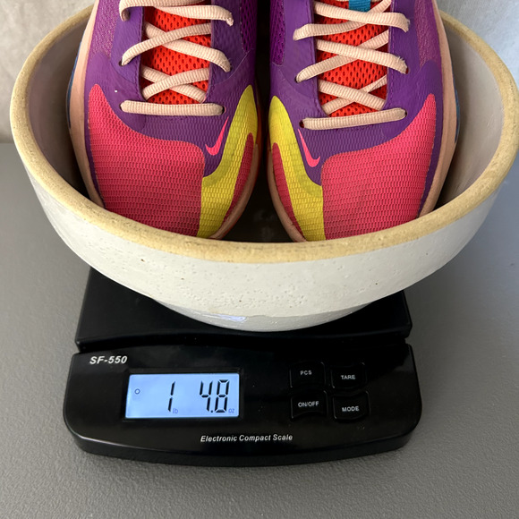 Nike Mens Zoom Freak Running Shoes Size 6 Neon Colorful Sneakers Basketball Gym‎ main image 10